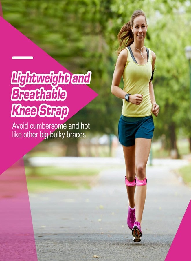 IPOW 2 Pack Knee Pain Relief & Patella Stabilizer Knee Strap Brace Support for Hiking, Soccer, Basketball, Running, Jumpers Knee, Tennis, Volleyball & Squats - Image 5